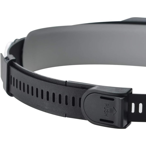 Pääpanta suurennuslasi 2 LED-valolla, Hands-Free Head-Mounted Mag