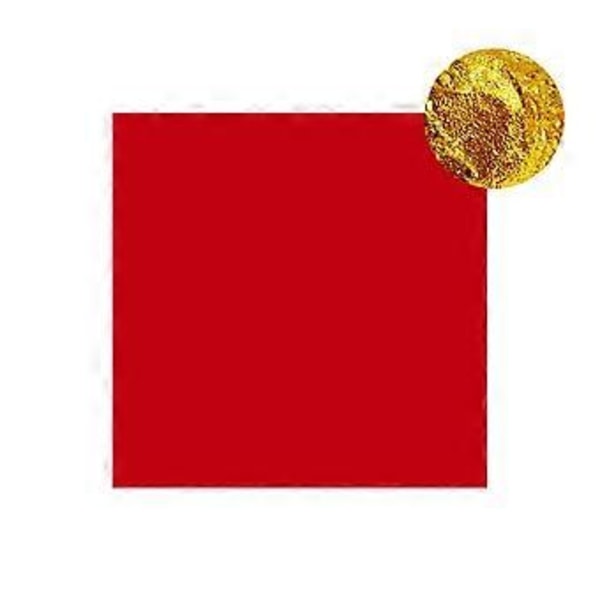 100 stk. 8 cm aluminiumsfolie chokolade slik indpakningspapir mademballage dekor (blank overflade lilla)