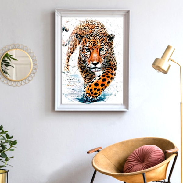 (30x40cm)Ny 5D Diamantmaleri Dyr Fuld Af Diamanter Gammel