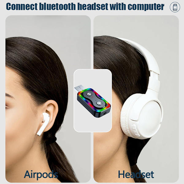 Bluetooth-adapter Bluetooth-nøgle til pc Bluetooth-sender, 2in