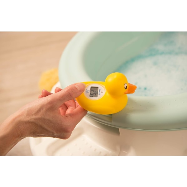 Andebadetermometer med digital målefunktion, til et ideelt badekar