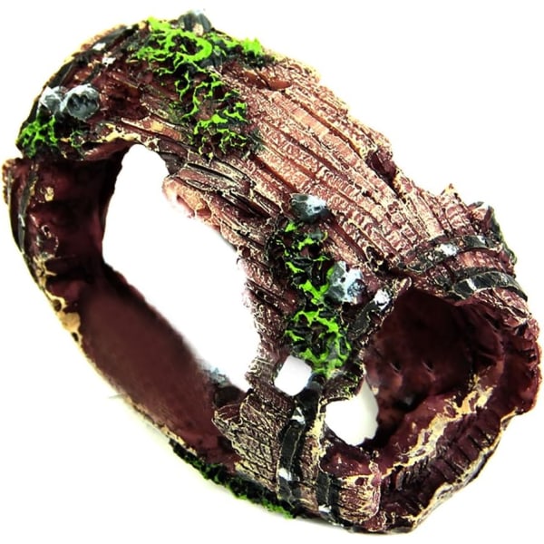Harpiks ikke-giftigt akvarium ornament knust tønde Cave Landskab