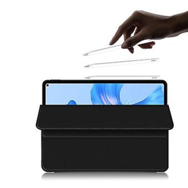 Fullständigt skyddande surfplattafodral PU-skydd Tri-fold för MatePadPro11 (Grå)