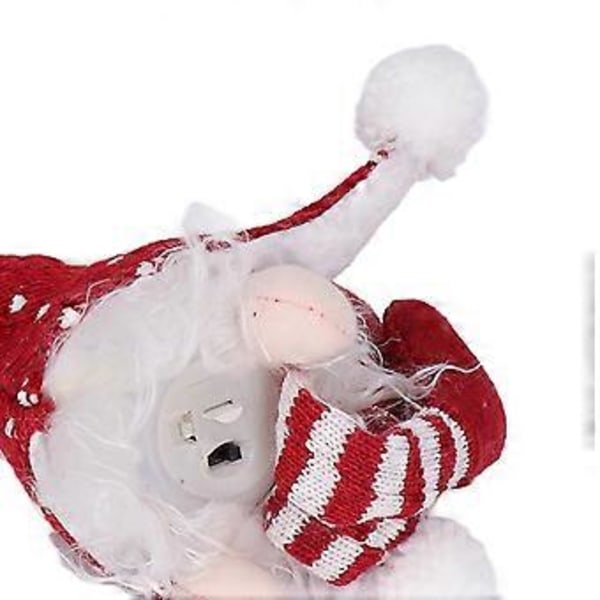 LED Ljus Jul Tomte Dekoration Jul Tomte Prydnad Julgranshänge för Hem Festival