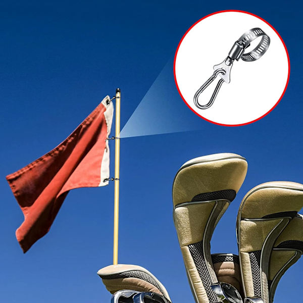 Flaggringklämmor, flaggstångsutrustning, flaggstångsklämmor, flaggstång