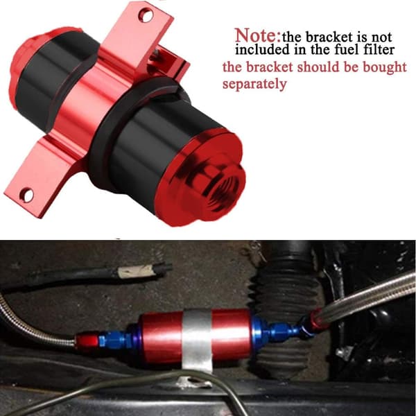 Drivstoff Filter 6AN 8AN 10AN Adapter Universal 50MM