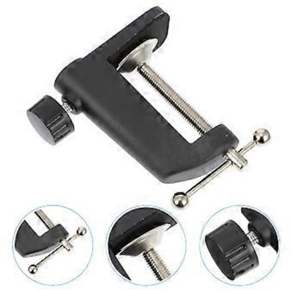 Bordsställ Tillbehör Stativ Klämma Bordsfast Clip Bordslampa Klämma Cantilever Clip