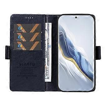 YIKATU YK-007 För Honor Magic6 5G Telefonfodral Litchi Textur Läder Flipfodral (Stil D)
