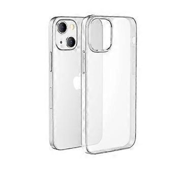gjennomsiktig mykt TPU-telefondeksel kompatibelt med iPhone 13 13pro pro max mini (iPhone 13 Klar Gjennomsiktig)