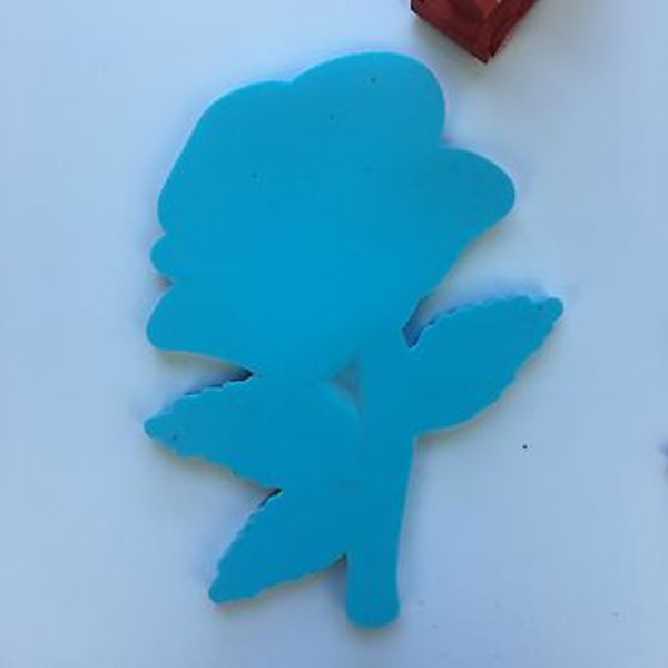 Epoxy Resin Form Rose Blomsterdekorationer Silikoneform DIY Håndværk Ornament Støbeværktøj
