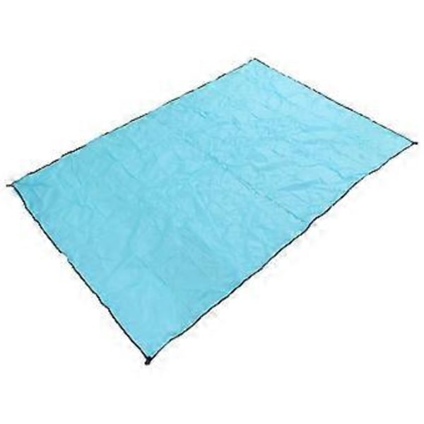 Canopy Lærred Rustfrit Stål 2x3m Rektangel Canopy med Fire Reb til Gårdhave Græsareal Have