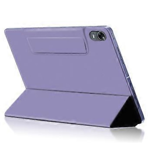 För Oppo Pad PU Läder Tri-fold Stativ Tablettfodral Magnetisk Absorption Skyddande Omslag (Stil D)