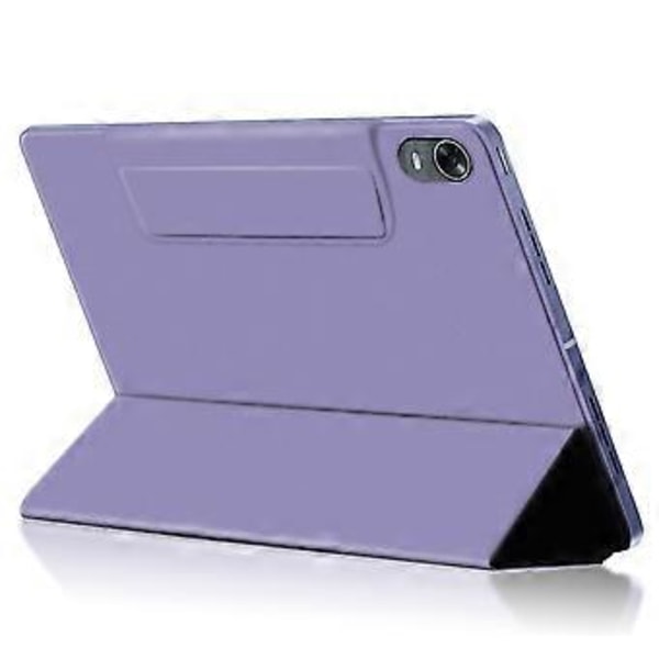 For Oppo Pad PU Lær Tri-fold Stativ Tablettveske Magnetisk Absorberende Beskyttende Deksel (Stil D)