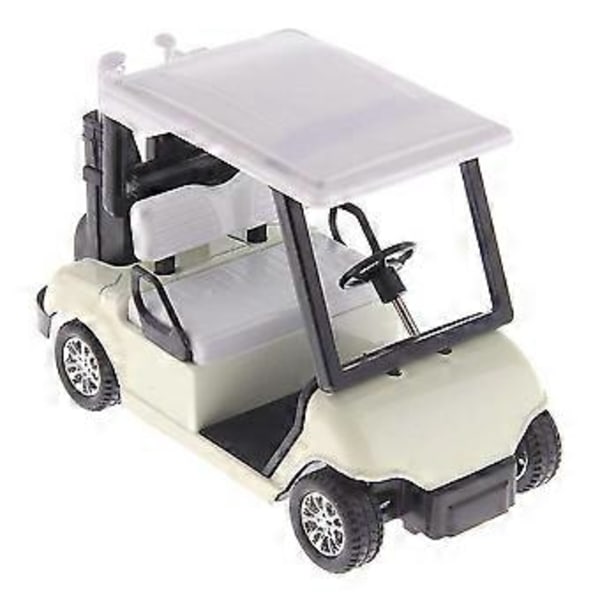 Drenge legetøjsbil pullback simulationsbil model legering pullback golfvogn (rød)