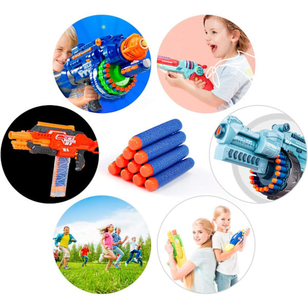 7,2 cm 100 kpl vaahtomuovitikkaa Nerf N-Strike Elite -yhteensopiva N:n kanssa