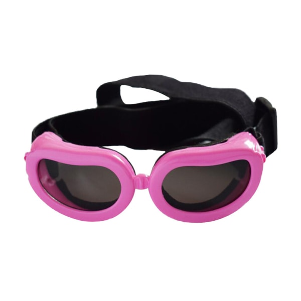 Solglasögon för hundar UV-skyddsglasögon, vindtät och anti-fo
