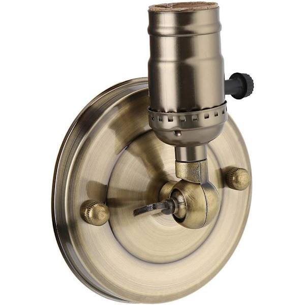 E26 Retro Edison Lysholder, Industriell Retro Vegglampe med Justering