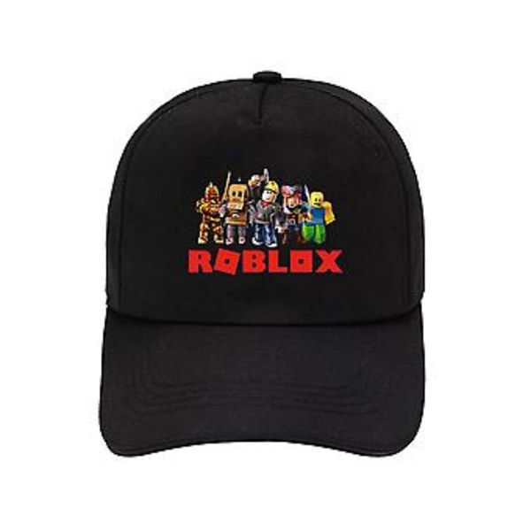 Roblox Speltryck Barn Vuxna Män Kvinnor Pojke Flicka Basebollkeps Sommar Justerbar Solskyddskeps Julgåvor (2)