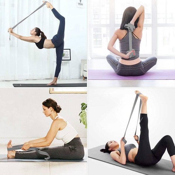 Strækningsrem Yoga Strækker Stræk Bånd Benstrækker Ballet