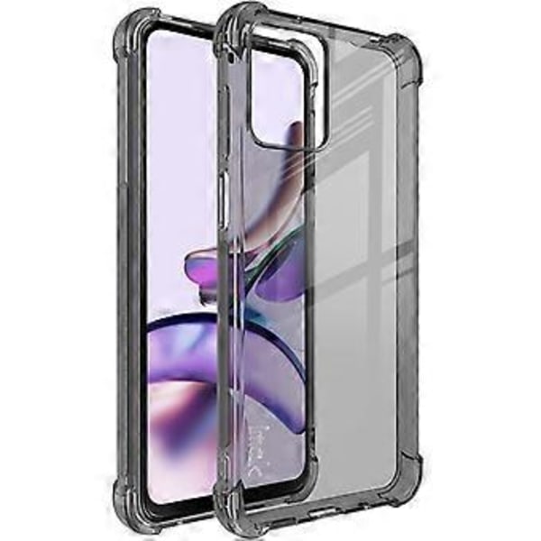 imak TPU Telefon Cover til Motorola Moto G13 4G / G23 4G (Transparent Sort)