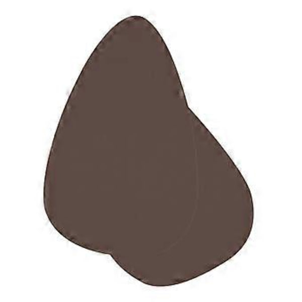 Självhäftande BH Rygglös Axelbandslös BH för Kvinnor, Återanvändbar Självhäftande Osynlig BH Stick on BH Push up för Stora Bröst Brun SM(SM Brun)