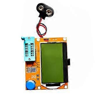 Klar akrylveske skallhus for LCR-T4 transistortester ESR SCR/MOS