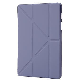 Lærtablettveske for Samsung Galaxy Tab S9+ (Lavendel)