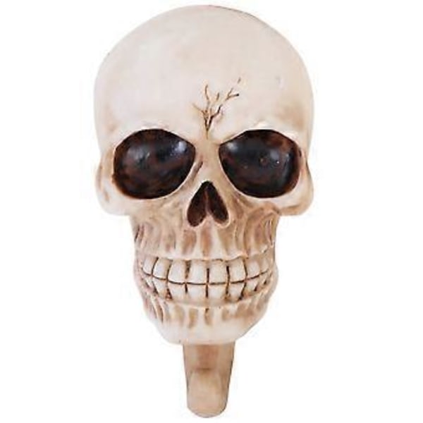 Luova Halloween Pääkallo Design Seinäkoukku Seinään Kiinnitettävä Avaimenpidike Vaatekoukku
