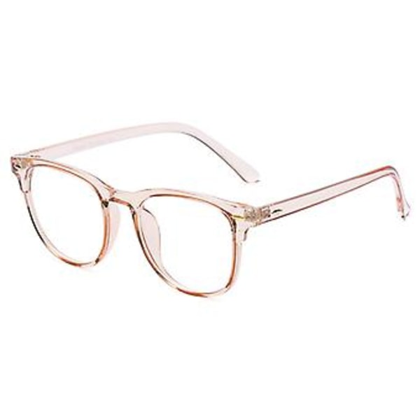 Blålysbriller Blåblokkerende Solbriller Dataspill Beskyttelsesbriller (Transparent Rosa)