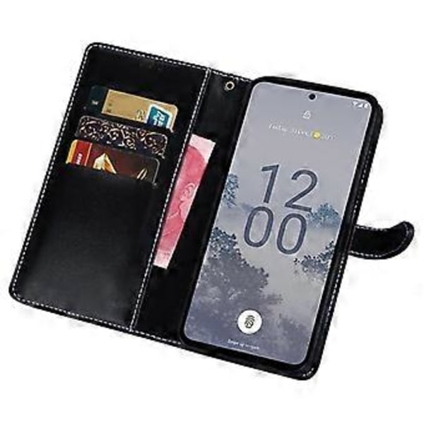 IDEWEI Til Asus Zenfone 10 5G Wallet Telefonetui Krokodillelæder Telefoncover