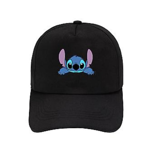Disney Lilo & Stitch -painatus Lasten ja Aikuisten Miesten ja Naisten Poikien ja Tyttöjen Baseball-lippis Piirretty Kesä Säädettävissä Aurinkolippa Hattu Joululahjat (5)