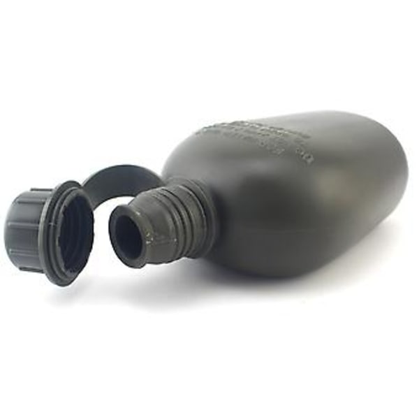 JUSCH 1000ML Stor Kapacitet Sport Udendørs HDPE Kande Bærbar Vandflaske Foldbar 700ml Kop I Militær Camouflage Taske (WZ2212)