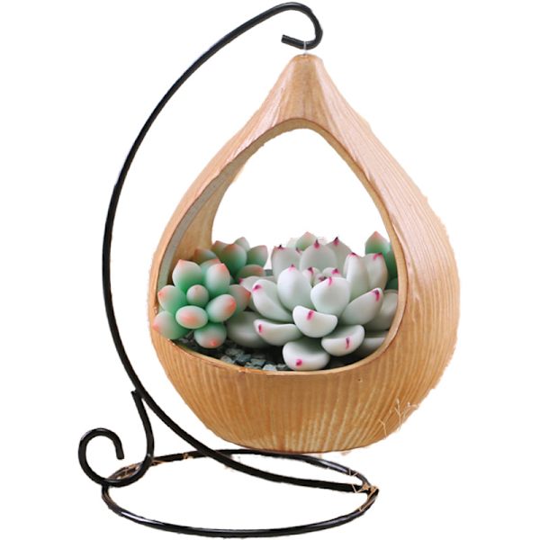 Liten hängande blomkruka - blomkruka - inomhus- och utomhusbruk -