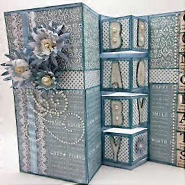 Multi Daisy Blomsterform Metal Skæreforme Stencil DIY Scrapbooking Prægning Værktøj Papirkort Album Skabelon Form Dekoration