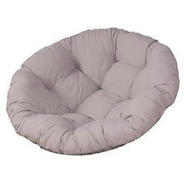 60x60cm Utomhussittdynor Uteplats Sittdyna för Rotting Hängande (grå)