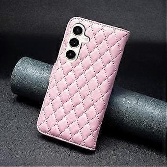 Til Samsung Galaxy S23 FE Anti-drop Telefoncover PU Læder Pung Stativ Cover