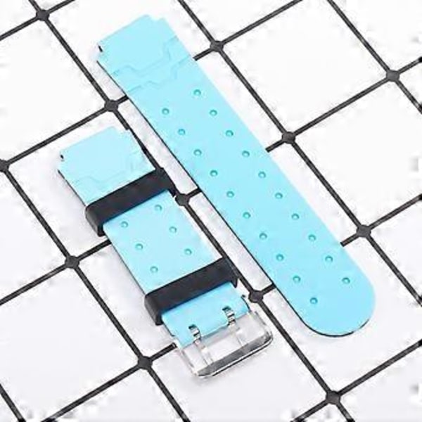 Fjerde generasjons telefonklokke-armbånd for barn (svart og blå)