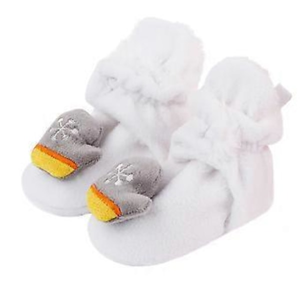 1 Par Jule Sole Baby Sko Komfortable Varme Bomuldssko Baby Prewalker