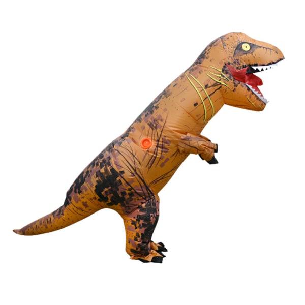 Dinosauriekostym, Rexdräkt, Halloween Uppblåsbar T-Rex, Inflat