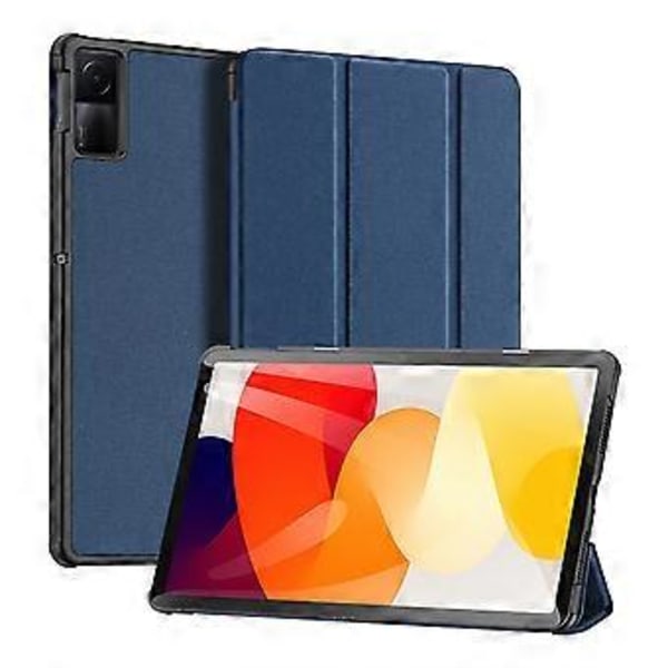 Domo Series PU Tabletveske for Xiaomi Redmi Pad SE (Blå)