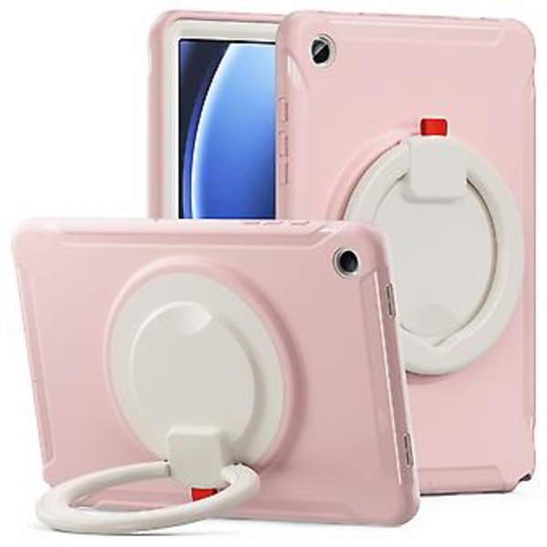 TPU + PC -suojaava tabletin kuori Samsung Galaxy Tab A9+:lle (Kirsikankukkien pinkki)