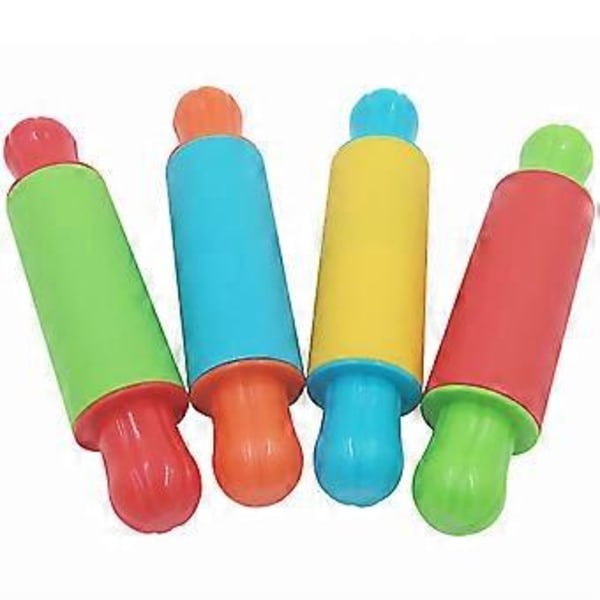 4 stk. Ler Håndlavede Tilbehør Modellervoks Forsyninger Plasticine Rulle