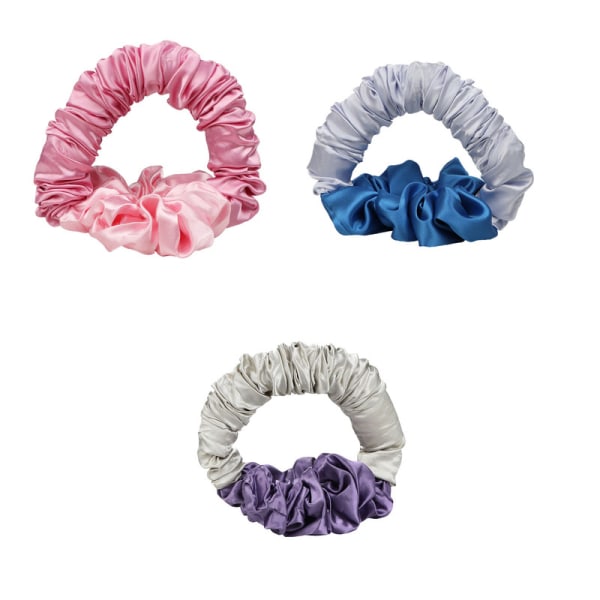 Krøllete hår artefakt (rosa, kongeblå, lilla)