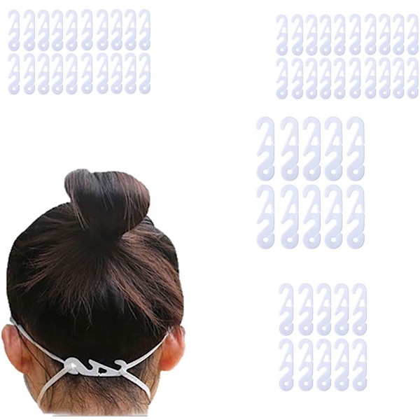 90PCS Komfortabel og komfortabel justeringstauforlengelse Spenne