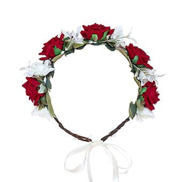 JUSCH AVEKI Blomsterkrans Brud Eucalyptus Halo Bryllup Blomster Hodebånd Foto ShootGSG-011,WZ-356R