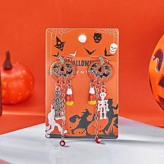 Halloween anhengsøreringer, gotiske duskøreringer for kvinner - 18