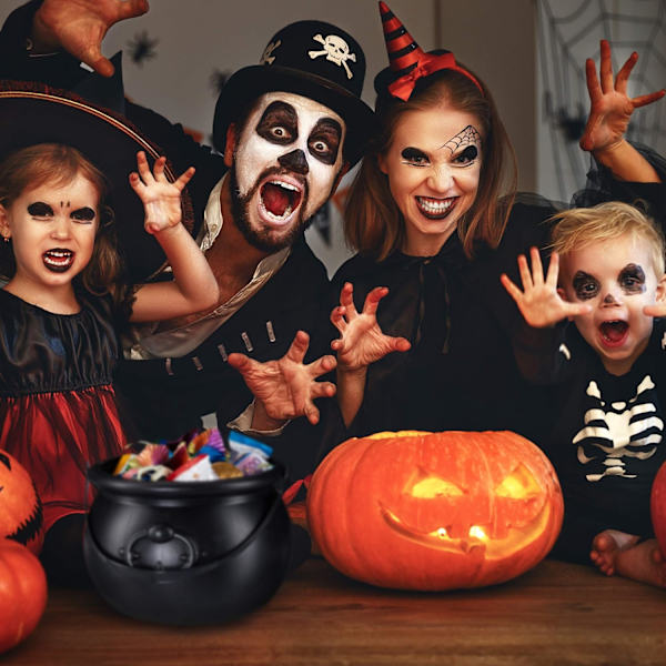 1 kpl musta noitapata, naamiaisasu, Halloween-lavaste