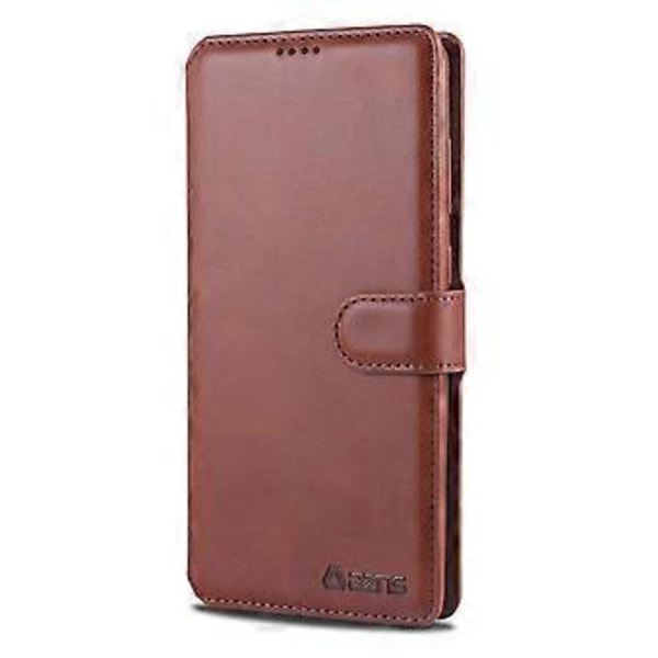 Läderfodral med kalvskinnstruktur för Samsung Galaxy Note20 Ultra AZNS