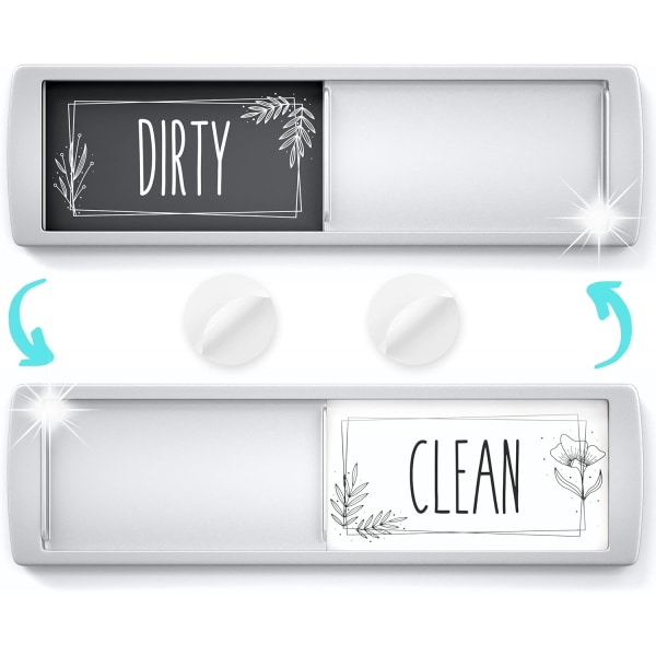 Snygg diskmaskinmagnet Clean Dirty Sign - Ideal Clean Dirty Ma