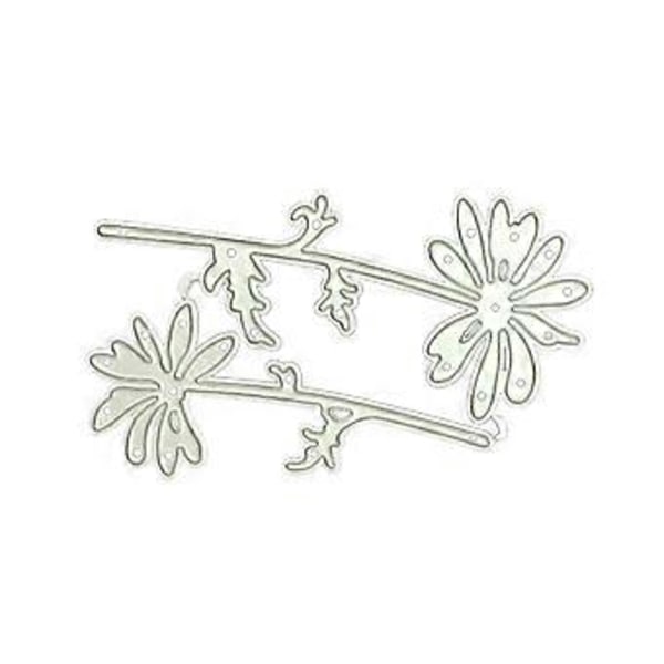 Blomster Metal Skæreforme Stencil Scrapbooking DIY Album Stempel Papir Kort til Håndlavede Hilsenskort Prægning Dekoration Kunstprojekter